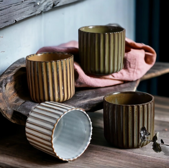 Retro Japanese Ceramic Cup