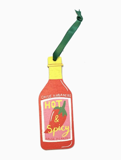 Hot Sauce Christmas Decoration: Laura Barnes