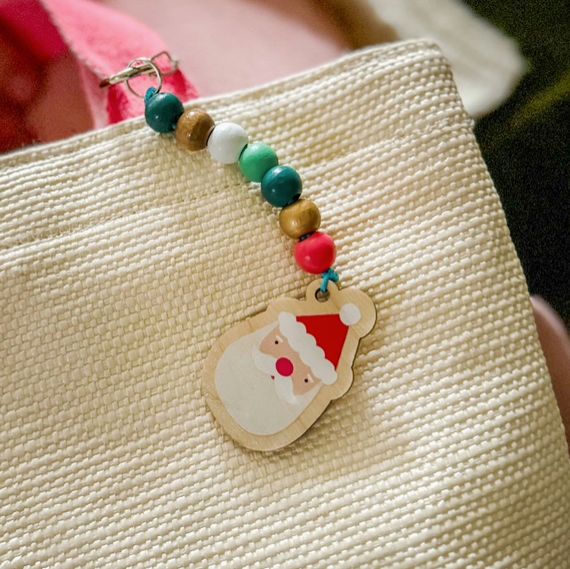 Santa Keyring Gift Kit: Cotton Twist