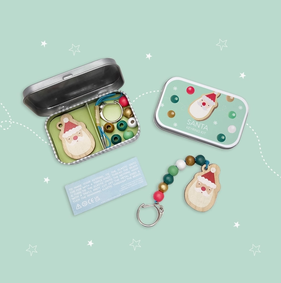 Santa Keyring Gift Kit: Cotton Twist