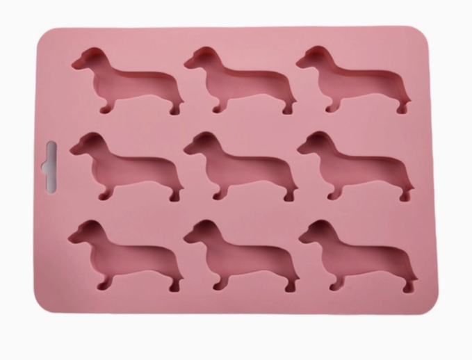 Silicone Dachshund Puppy Shaped Ice Cube