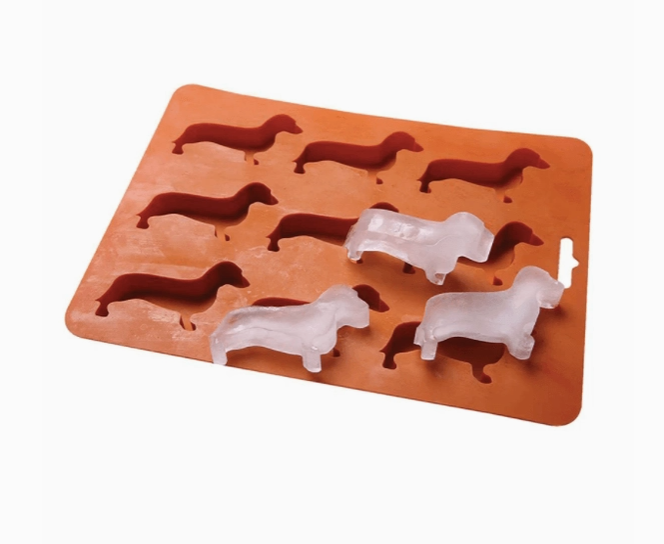 Silicone Dachshund Puppy Shaped Ice Cube