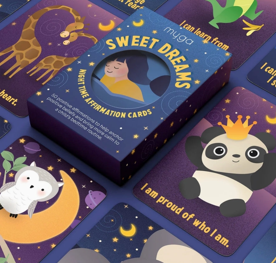 Sweet Dreams Night Time Affirmation Cards