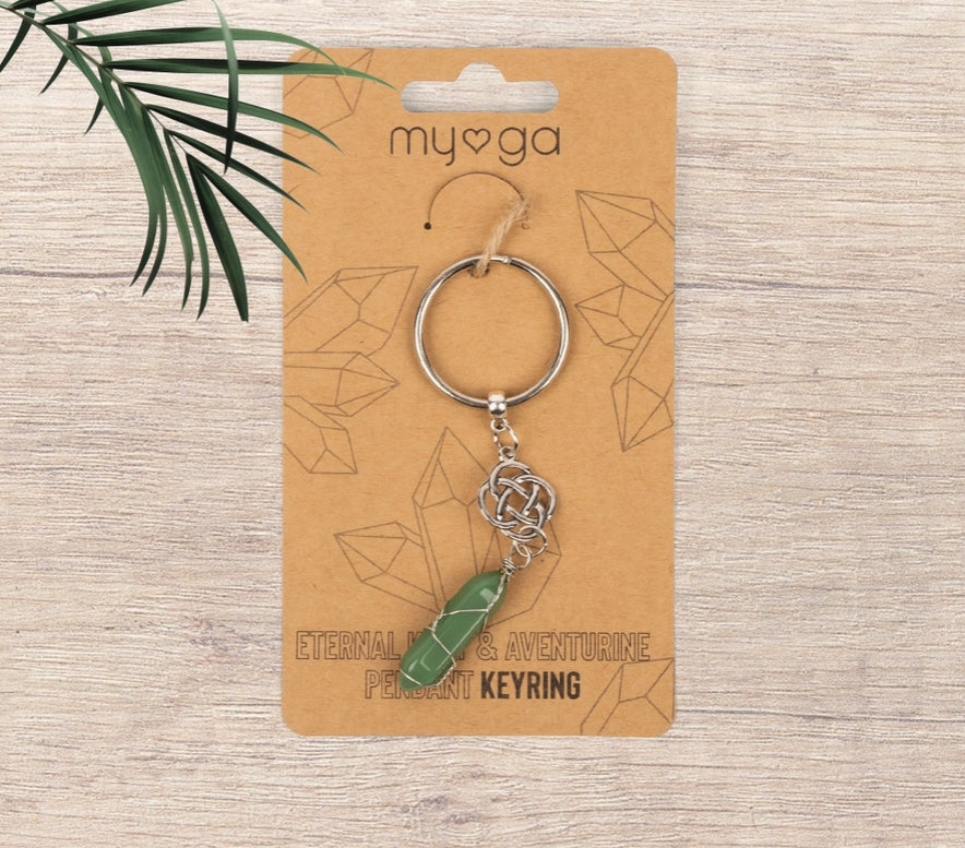 Eternal Knot keychain