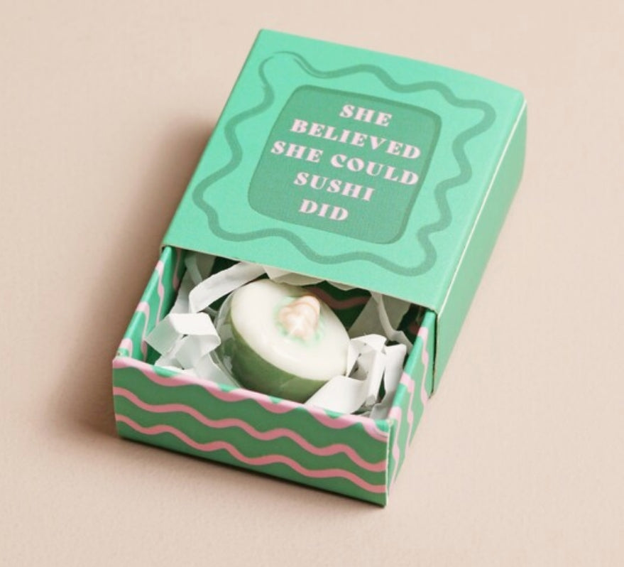 Tiny Matchbox ceramic gift - Sushi