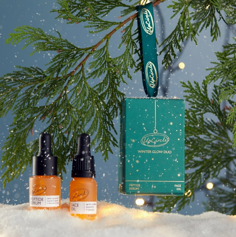 'winter Glow' Vegan Natural Christmas Bauble Gift