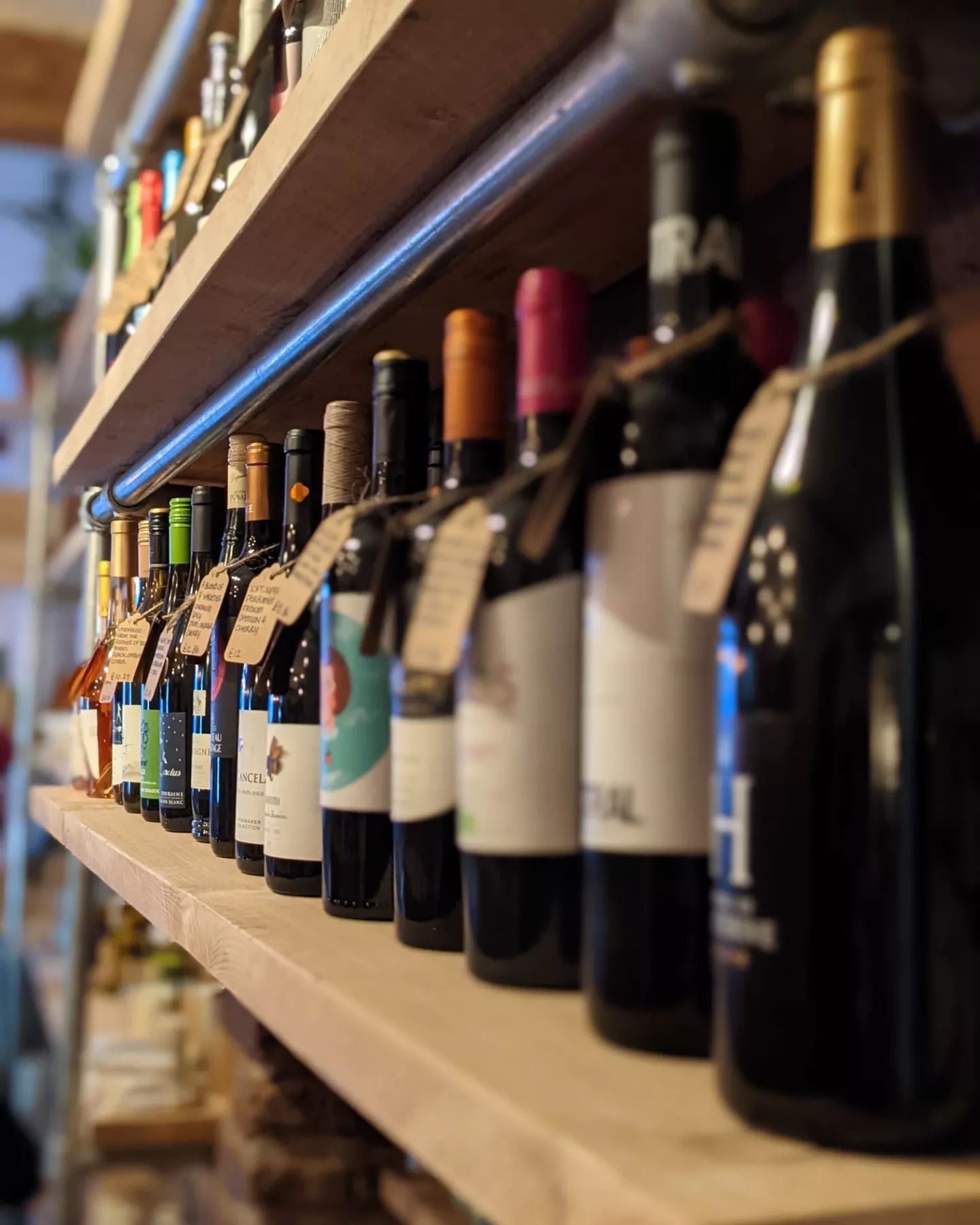 Wine from independent sellers, craft beer from local manchester breweries and spirits from Manchester distilleries. Draft beer, house wine and drinks available to sit in and enjoy