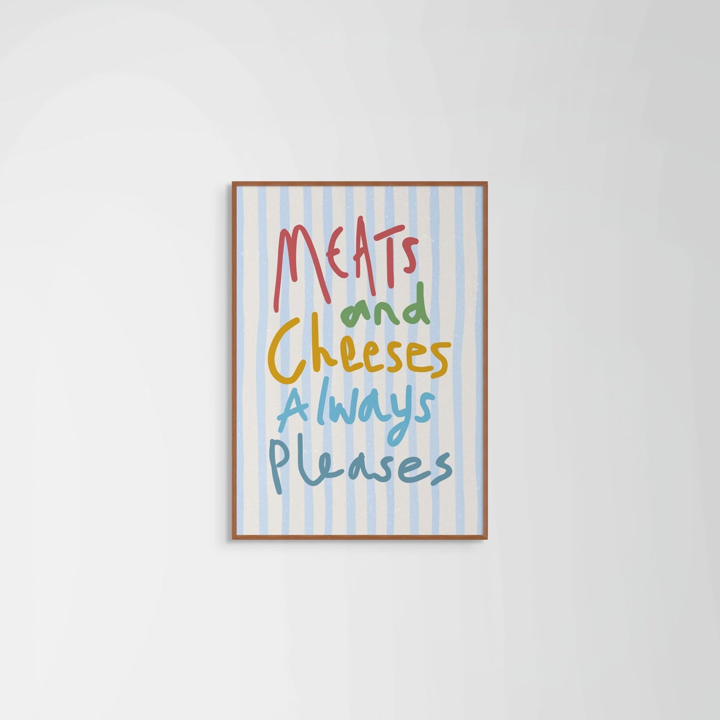 Meats and Cheeses - Mortimer Print