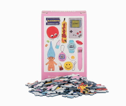 Retro 90's - 99 Piece Mini Jigsaw Puzzle