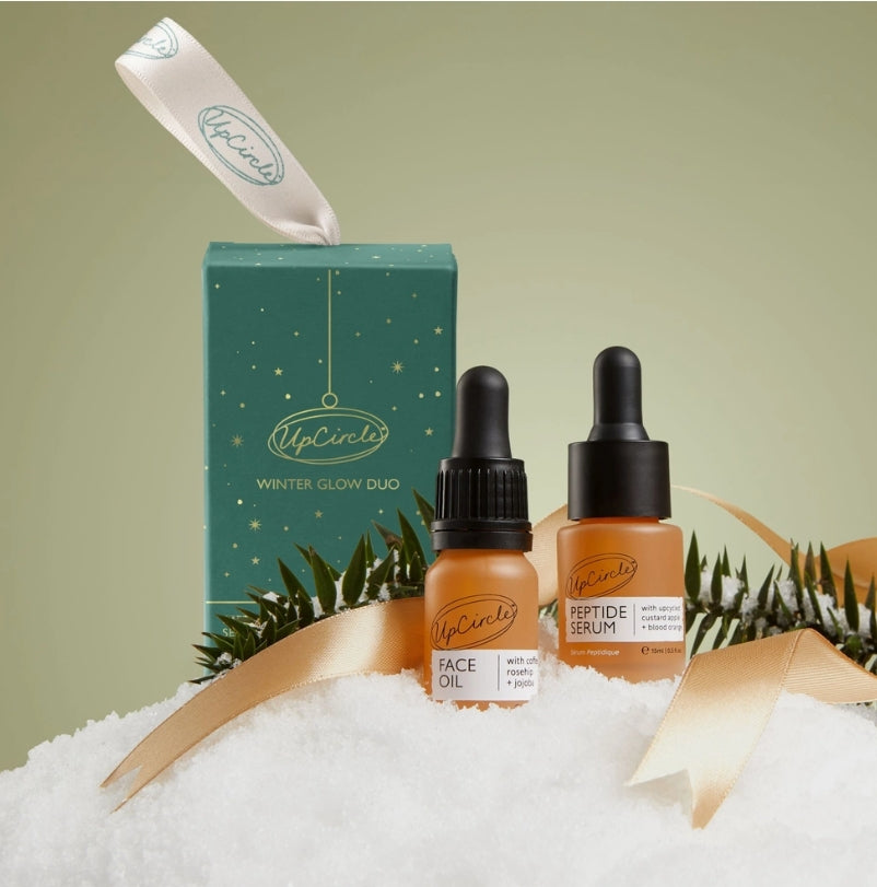 'winter Glow' Vegan Natural Christmas Bauble Gift