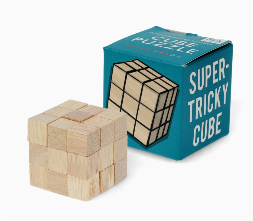 Wooden Cube Puzzle