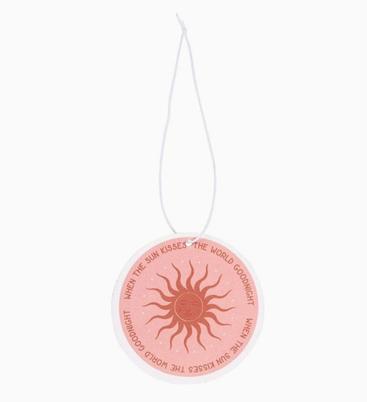 Golden Hour Sun Floral Scented Air Freshener
